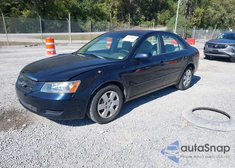2008 Hyundai Sonata Gls V6 z USA, uszkodzony, nr VIN 5NPET46F38H390767